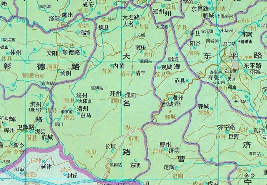 濮陽最新地圖，城市發展與地理變遷的見證者