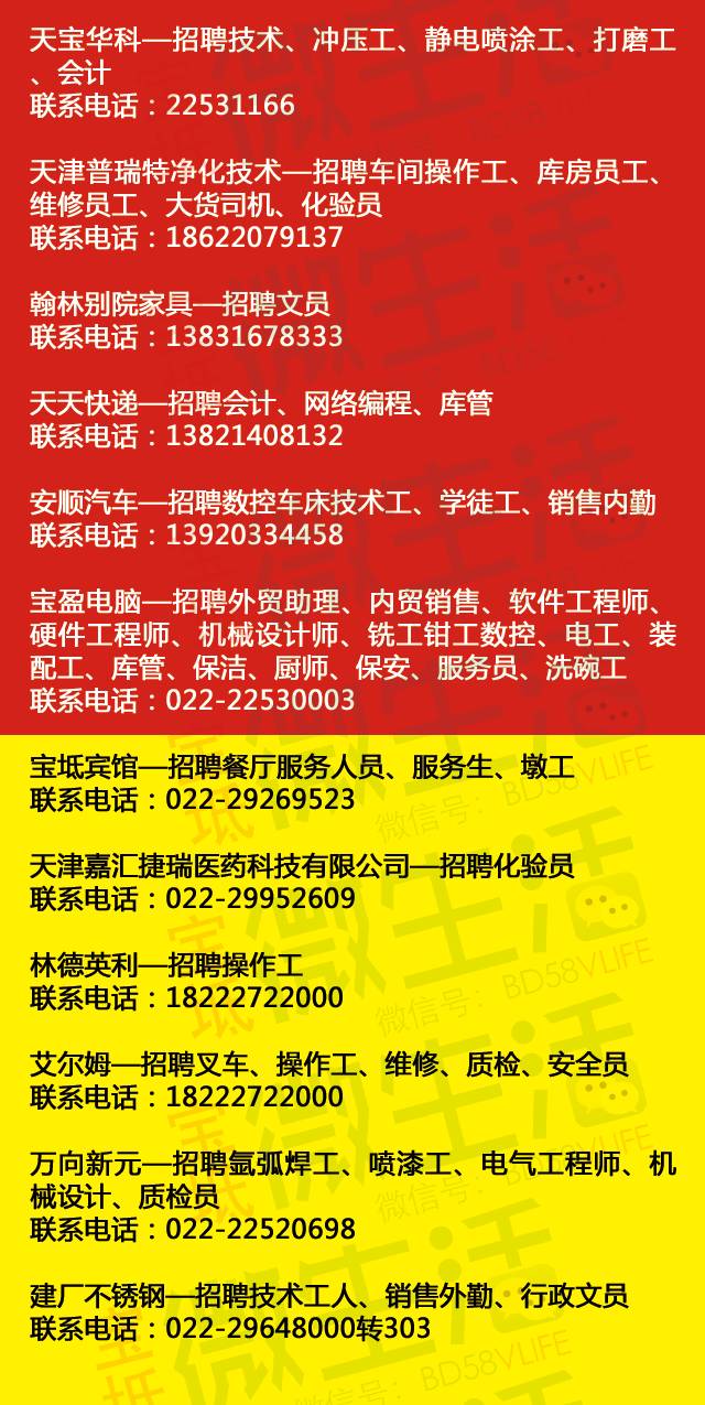 武清楊村最新招聘信息，時代脈搏下的新機(jī)遇招募啟事