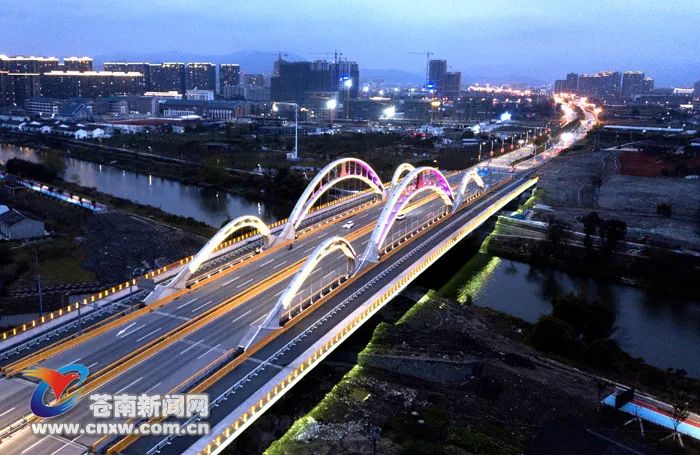 蒼南靈溪大橋最新建設進展，橋上的快樂時光