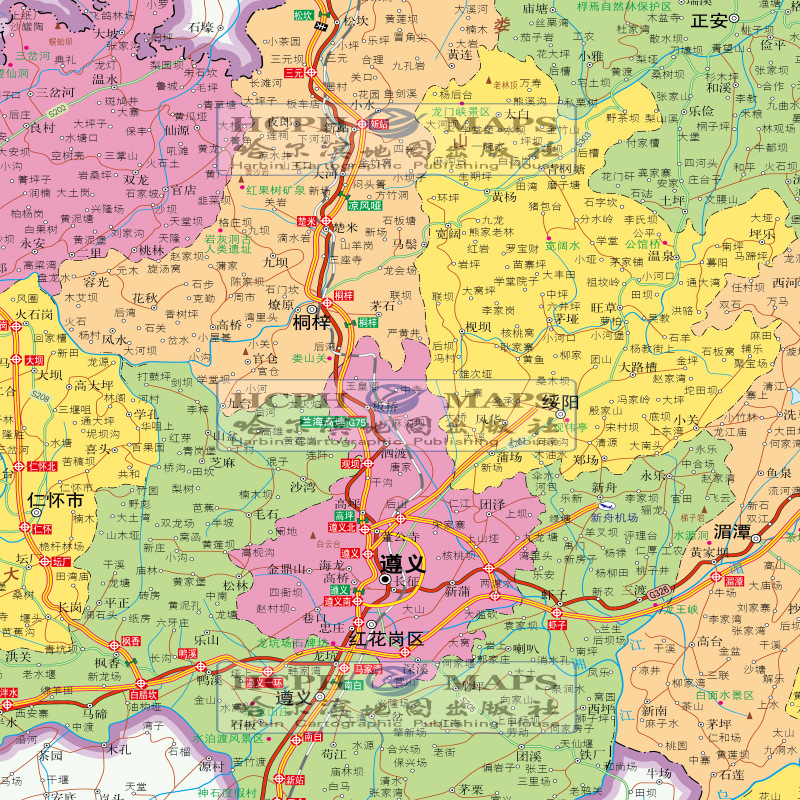 遵義市最新地圖全圖，科技驅動探索，無限未來可期