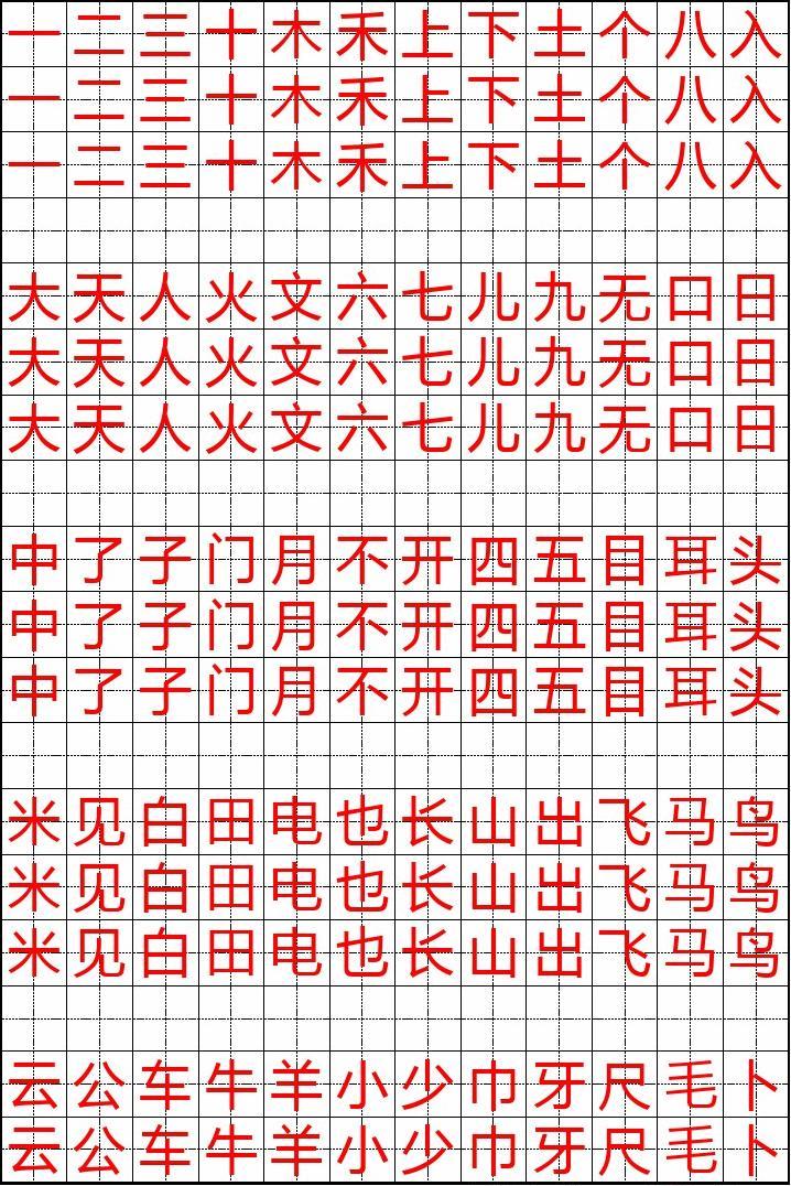 最新人教版小學生字表大全，全面解析與匯總
