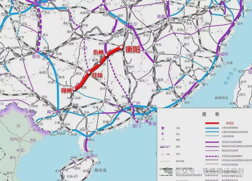 蘭福高鐵最新規劃圖，連接西北與東南的交通紐帶