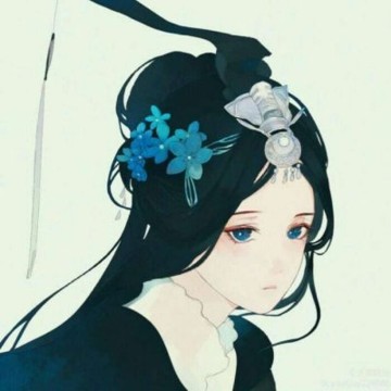 古風女生動漫圖片，藝術之旅展現自信與成就感