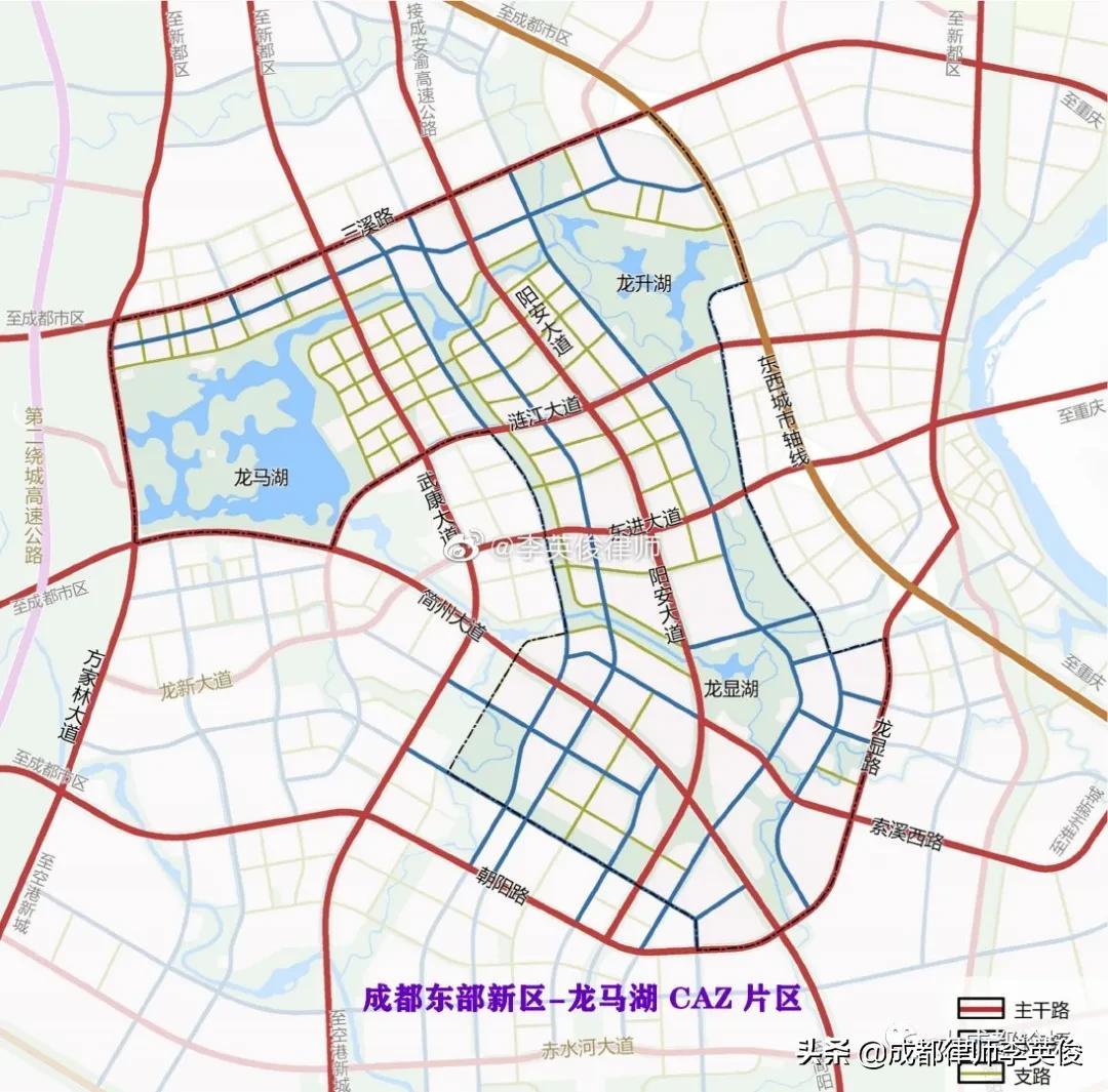 東部新區規劃圖,未來城市的宏偉藍圖