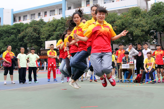 熱血沸騰的賽場瞬間，跳繩比賽精彩瞬間圖片回顧