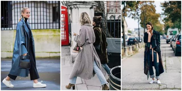 科技與時尚交匯,明星大衣街拍圖片展現時尚風采